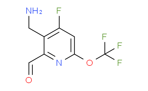 3-(Aminomethyl)-4-fluoro-6-(trifluoromethoxy)pyridine-2-carboxaldehyde
