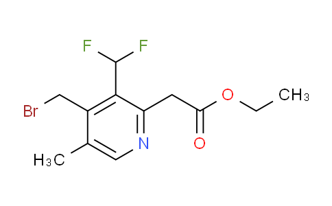 AM17152 | 1361846-63-0 | Ethyl 4-(bromomethyl)-3-(difluoromethyl)-5-methylpyridine-2-acetate