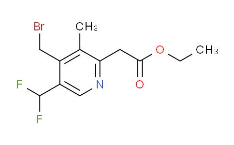 AM17153 | 1361854-92-3 | Ethyl 4-(bromomethyl)-5-(difluoromethyl)-3-methylpyridine-2-acetate