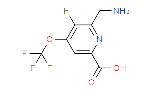 AM171534 | 1804317-94-9 | 2-(Aminomethyl)-3-fluoro-4-(trifluoromethoxy)pyridine-6-carboxylic acid