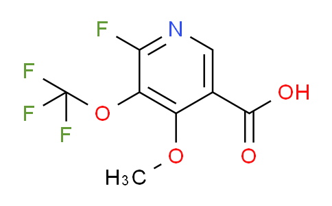 AM171538 | 1805977-75-6 | 2-Fluoro-4-methoxy-3-(trifluoromethoxy)pyridine-5-carboxylic acid