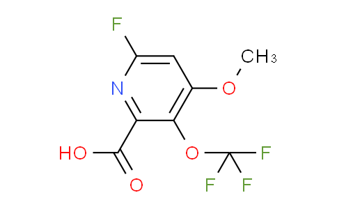 AM171540 | 1804789-78-3 | 6-Fluoro-4-methoxy-3-(trifluoromethoxy)pyridine-2-carboxylic acid