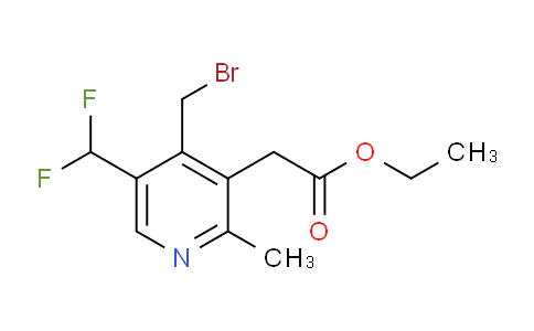 AM17155 | 1361883-66-0 | Ethyl 4-(bromomethyl)-5-(difluoromethyl)-2-methylpyridine-3-acetate