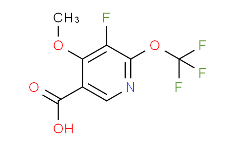 AM171556 | 1806263-00-2 | 3-Fluoro-4-methoxy-2-(trifluoromethoxy)pyridine-5-carboxylic acid