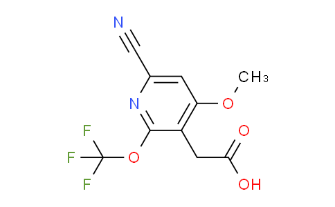 AM171557 | 1806062-43-0 | 6-Cyano-4-methoxy-2-(trifluoromethoxy)pyridine-3-acetic acid