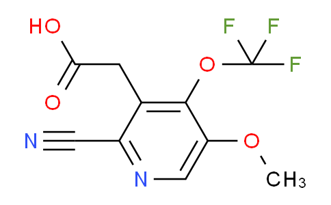 AM171561 | 1803656-37-2 | 2-Cyano-5-methoxy-4-(trifluoromethoxy)pyridine-3-acetic acid
