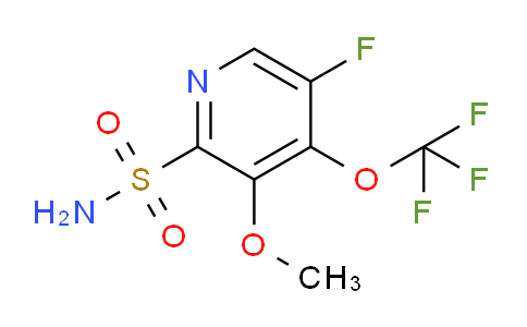 AM171572 | 1804311-70-3 | 5-Fluoro-3-methoxy-4-(trifluoromethoxy)pyridine-2-sulfonamide