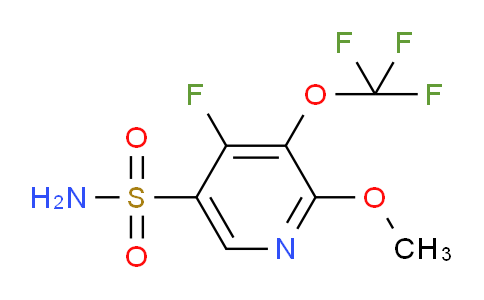 AM171574 | 1804434-37-4 | 4-Fluoro-2-methoxy-3-(trifluoromethoxy)pyridine-5-sulfonamide