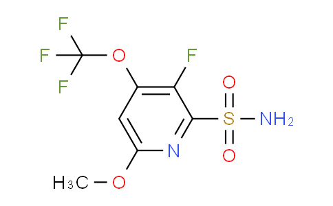 AM171589 | 1804327-16-9 | 3-Fluoro-6-methoxy-4-(trifluoromethoxy)pyridine-2-sulfonamide