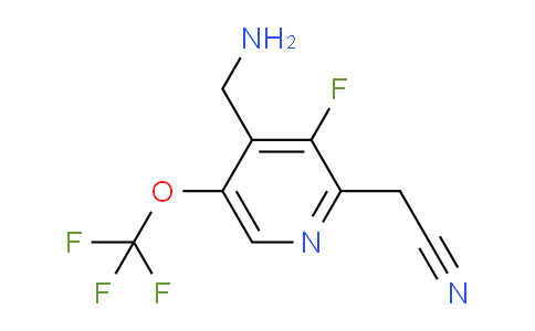 AM171592 | 1806004-73-8 | 4-(Aminomethyl)-3-fluoro-5-(trifluoromethoxy)pyridine-2-acetonitrile
