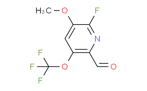 AM171602 | 1806718-36-4 | 2-Fluoro-3-methoxy-5-(trifluoromethoxy)pyridine-6-carboxaldehyde