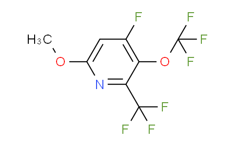 AM171611 | 1804303-55-6 | 4-Fluoro-6-methoxy-3-(trifluoromethoxy)-2-(trifluoromethyl)pyridine