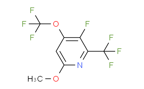AM171619 | 1804303-73-8 | 3-Fluoro-6-methoxy-4-(trifluoromethoxy)-2-(trifluoromethyl)pyridine