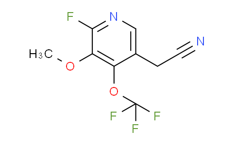 AM171621 | 1804303-82-9 | 2-Fluoro-3-methoxy-4-(trifluoromethoxy)pyridine-5-acetonitrile