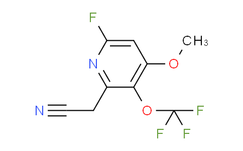 AM171625 | 1804796-49-3 | 6-Fluoro-4-methoxy-3-(trifluoromethoxy)pyridine-2-acetonitrile