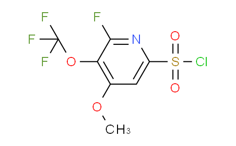 AM171626 | 1804309-49-6 | 2-Fluoro-4-methoxy-3-(trifluoromethoxy)pyridine-6-sulfonyl chloride