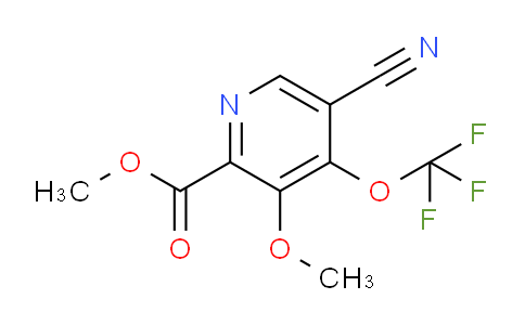 AM171631 | 1804335-32-7 | Methyl 5-cyano-3-methoxy-4-(trifluoromethoxy)pyridine-2-carboxylate