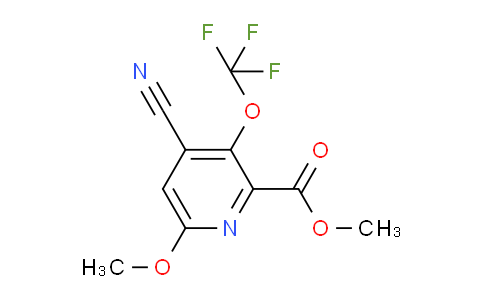 AM171633 | 1803617-18-6 | Methyl 4-cyano-6-methoxy-3-(trifluoromethoxy)pyridine-2-carboxylate