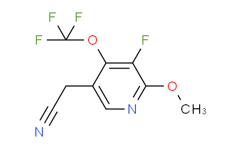 AM171637 | 1803938-17-1 | 3-Fluoro-2-methoxy-4-(trifluoromethoxy)pyridine-5-acetonitrile