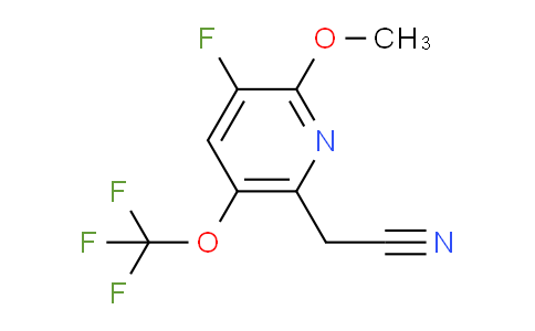 AM171639 | 1804304-04-8 | 3-Fluoro-2-methoxy-5-(trifluoromethoxy)pyridine-6-acetonitrile