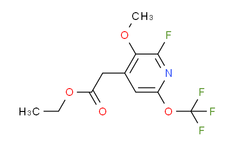 AM171648 | 1804626-81-0 | Ethyl 2-fluoro-3-methoxy-6-(trifluoromethoxy)pyridine-4-acetate