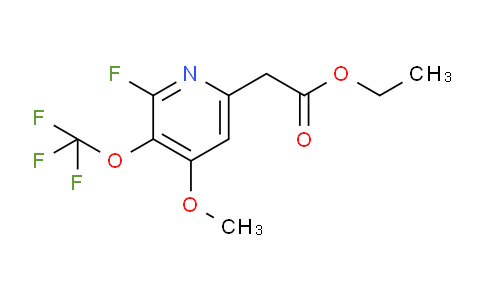 AM171650 | 1805976-91-3 | Ethyl 2-fluoro-4-methoxy-3-(trifluoromethoxy)pyridine-6-acetate
