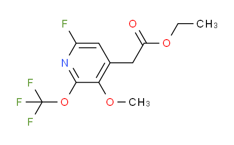 AM171658 | 1804791-24-9 | Ethyl 6-fluoro-3-methoxy-2-(trifluoromethoxy)pyridine-4-acetate