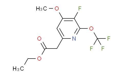 AM171664 | 1804303-05-6 | Ethyl 3-fluoro-4-methoxy-2-(trifluoromethoxy)pyridine-6-acetate