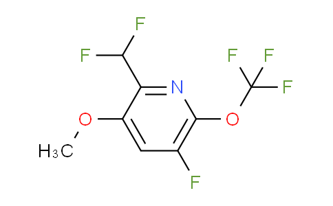 AM171667 | 1806176-33-9 | 2-(Difluoromethyl)-5-fluoro-3-methoxy-6-(trifluoromethoxy)pyridine