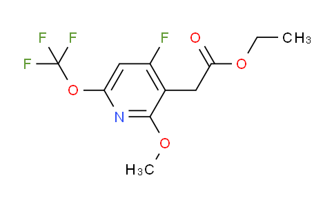 AM171672 | 1804627-29-9 | Ethyl 4-fluoro-2-methoxy-6-(trifluoromethoxy)pyridine-3-acetate
