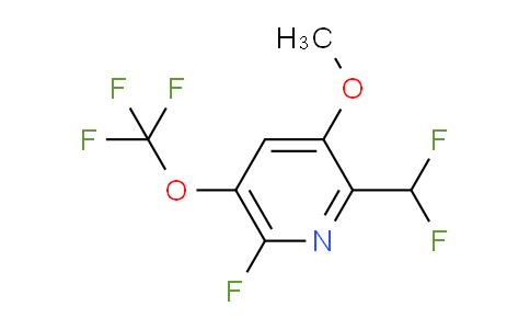 AM171674 | 1806176-43-1 | 2-(Difluoromethyl)-6-fluoro-3-methoxy-5-(trifluoromethoxy)pyridine
