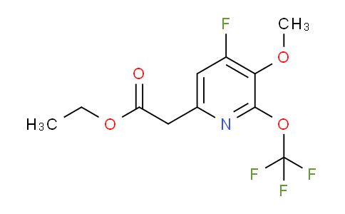 AM171675 | 1804434-01-2 | Ethyl 4-fluoro-3-methoxy-2-(trifluoromethoxy)pyridine-6-acetate