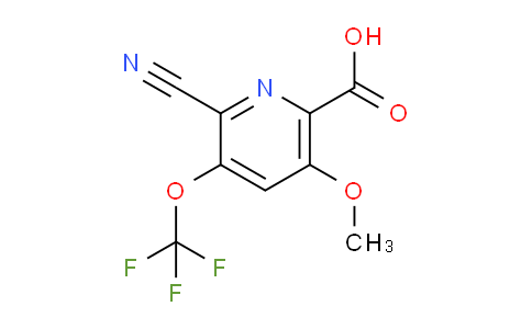 AM171684 | 1804784-56-2 | 2-Cyano-5-methoxy-3-(trifluoromethoxy)pyridine-6-carboxylic acid
