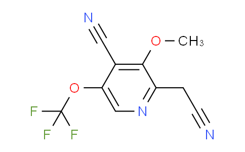 AM171695 | 1806066-75-0 | 4-Cyano-3-methoxy-5-(trifluoromethoxy)pyridine-2-acetonitrile