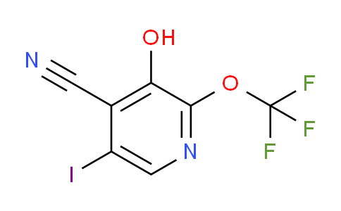 4-Cyano-3-hydroxy-5-iodo-2-(trifluoromethoxy)pyridine