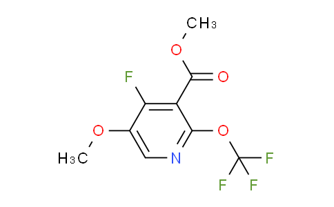 AM171722 | 1806719-54-9 | Methyl 4-fluoro-5-methoxy-2-(trifluoromethoxy)pyridine-3-carboxylate