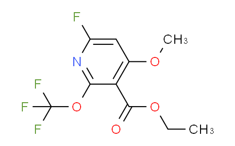 AM171739 | 1804307-02-5 | Ethyl 6-fluoro-4-methoxy-2-(trifluoromethoxy)pyridine-3-carboxylate