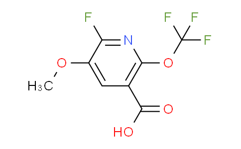 AM171757 | 1804305-14-3 | 2-Fluoro-3-methoxy-6-(trifluoromethoxy)pyridine-5-carboxylic acid