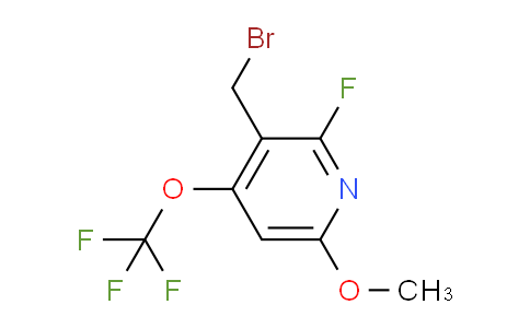 3-(Bromomethyl)-2-fluoro-6-methoxy-4-(trifluoromethoxy)pyridine