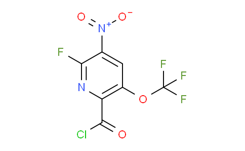 AM171761 | 1804316-78-6 | 2-Fluoro-3-nitro-5-(trifluoromethoxy)pyridine-6-carbonyl chloride