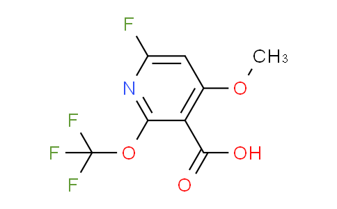 AM171762 | 1806262-78-1 | 6-Fluoro-4-methoxy-2-(trifluoromethoxy)pyridine-3-carboxylic acid