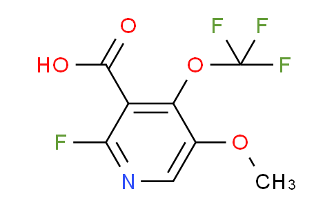 AM171766 | 1804305-27-8 | 2-Fluoro-5-methoxy-4-(trifluoromethoxy)pyridine-3-carboxylic acid