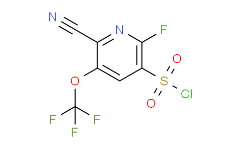 AM171768 | 1804472-68-1 | 2-Cyano-6-fluoro-3-(trifluoromethoxy)pyridine-5-sulfonyl chloride