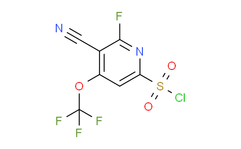 AM171772 | 1804814-93-4 | 3-Cyano-2-fluoro-4-(trifluoromethoxy)pyridine-6-sulfonyl chloride