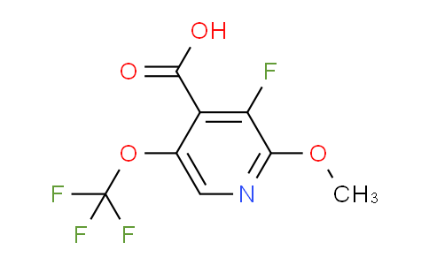 AM171774 | 1803678-76-3 | 3-Fluoro-2-methoxy-5-(trifluoromethoxy)pyridine-4-carboxylic acid
