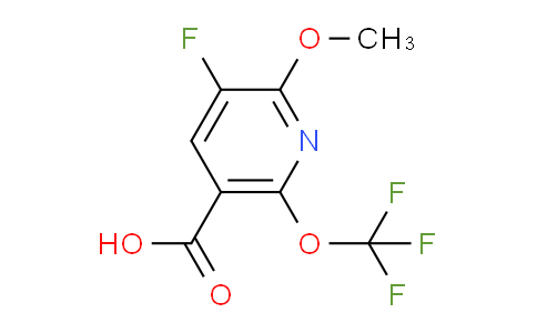 AM171777 | 1804789-90-9 | 3-Fluoro-2-methoxy-6-(trifluoromethoxy)pyridine-5-carboxylic acid