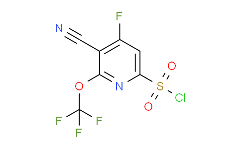 AM171781 | 1806209-43-7 | 3-Cyano-4-fluoro-2-(trifluoromethoxy)pyridine-6-sulfonyl chloride