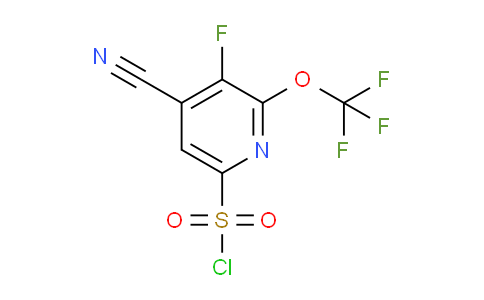 AM171790 | 1806104-88-0 | 4-Cyano-3-fluoro-2-(trifluoromethoxy)pyridine-6-sulfonyl chloride