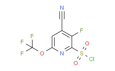 AM171792 | 1803703-36-7 | 4-Cyano-3-fluoro-6-(trifluoromethoxy)pyridine-2-sulfonyl chloride