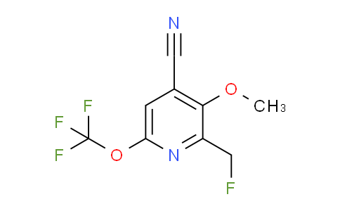 AM171806 | 1804822-14-7 | 4-Cyano-2-(fluoromethyl)-3-methoxy-6-(trifluoromethoxy)pyridine